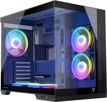 Корпус Modecom Volcano Panorama Apex ARGB 5F Midi Gray (AT-PANORAMA-5F-ARGB-10-00)