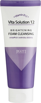 Pianka do mycia twarzy Jigott Vita Solution 12 rozjaśniająca 180 ml (8809541281877)