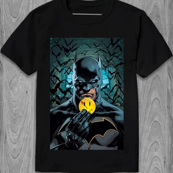 Футболка чоловіча Бетмен Batman The Button PG02421 goodreclama M Чорний