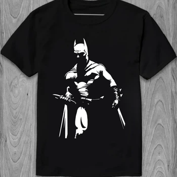Чоловіча футболка Бетмен Batman темний силує PG02418 goodreclama XXL Чорний