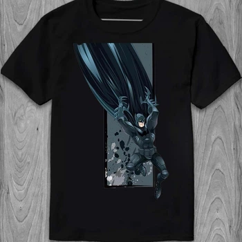 Чоловічі футболки Бетмен Batman арт з коміксів PG02396 goodreclama S Чорний