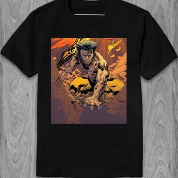 Футболка чоловіча Wolverine Росомаха PG02483 goodreclama S Чорний