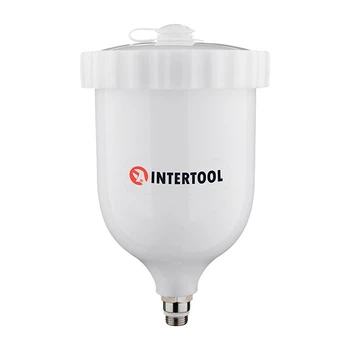 Бачок пластиковий з зовнішньою різьбою M14x1.25 600 мл INTERTOOL PT-1902