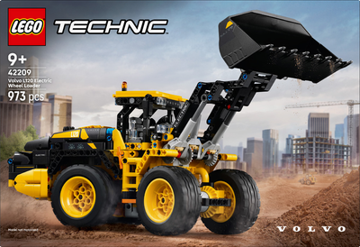 Конструктор LEGO Technic Колесный погрузчик Volvo L120 Electric 973 детали (42209)
