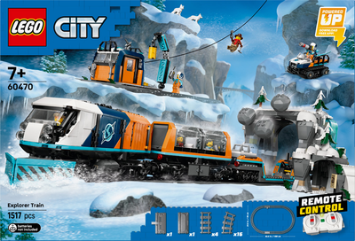 Конструктор LEGO City Арктический исследовательский экспресс 1517 деталей (60470)