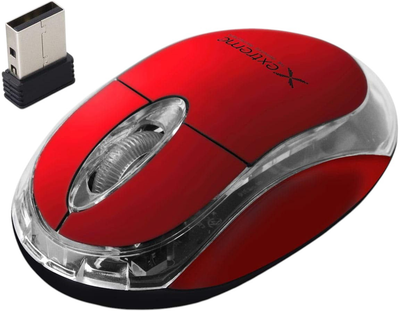 Миша Esperanza Extreme XM105R Wireless Red (5901299926185)