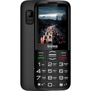 Мобільний телефон Sigma mobile Comfort 50 Grace Dual Sim Black (4827798121818)