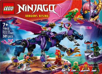 Конструктор LEGO Ninjago Ронту, повелитель драконов 381 деталь (71842)