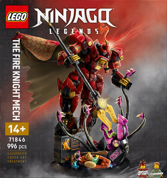 Конструктор LEGO Ninjago Робот Огненного Рыцаря 996 деталей (71846)