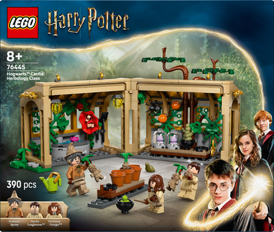 Конструктор LEGO Harry Potter Замок Хогвартс: урок гербологии 390 деталей (76445)