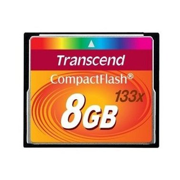 Карта памяти Transcend 8 GB 133X CompactFlash Card TS8GCF133