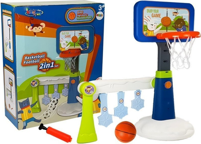 Zestaw do koszykówki LEAN Toys Gra na Punkty 7380 (5908275998938)