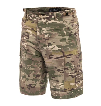 Тактичні літні шорти Brandit мультикам вище колін BDU Ripstop Shorts XXL