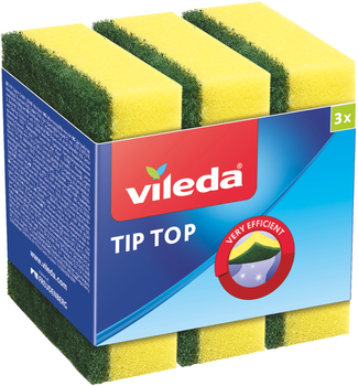 Кухонные губки Vileda Tip Top Классические 3 шт (108730)