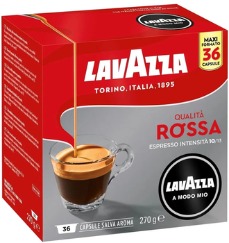 Кава в капсулах Lavazza A Modo Mio Qualita Rossa 36 капсул