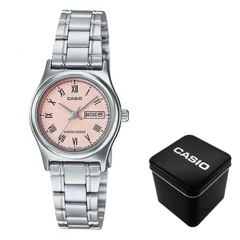 Женские часы Casio LTP-V006D-4B Серебристые ( AT1141-0409 )