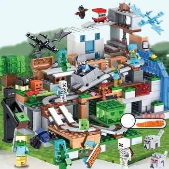 Игрушка Конструктор (500 д) Stronghold fragments Крипер Крепость - My Wull (Minecraft) для детей (арт 14116)