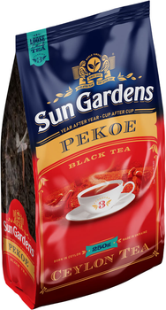 Чай чорний Sun Gardens Pekoe 250 г (4820082707514)