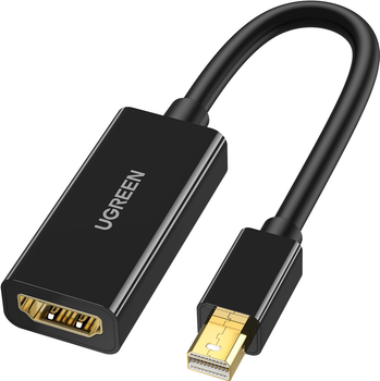 Перехідник Ugreen Mini DP to HDMI Converter 4K@30Hz Black (UGR-40360)