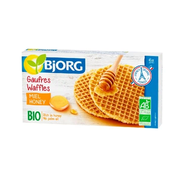Вафлі з медовою начинкою Bjorg 175 г (19378405)