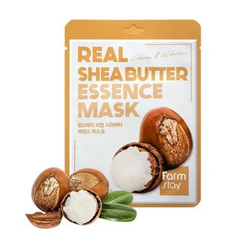 Тканинна маска для обличчя FarmStay Real Essence Mask Масло ши, 1 шт
