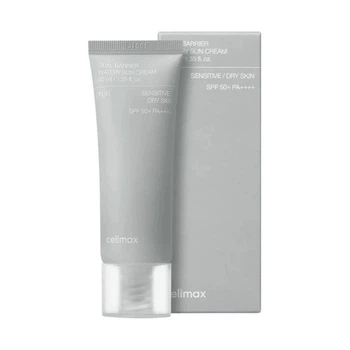 Сонцезахисний крем Celimax Dual Barrier Watery Sun Cream SPF50 з керамідами, 40 мл