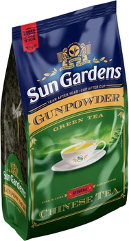 Чай зелений Sun Gardens Gunpowder 250 г (4820082702908)