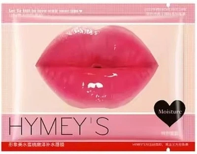 Колагенова маска-патч для губ з екстрактом персика - Hymey's Beautecret Peach Hydrating Lip Mask 8ml (1397319-23719134)