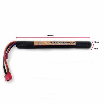 Акумулятор Li-Po 11.1V 1000mah 20-40C Т-конектор (VBPower) (для страйкболу)