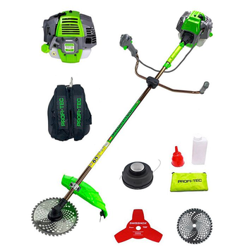 Мотокоса PROFI-TEC PT-5700 Pro Extra Power (2 диска SWISSNOX + котушка напів/а + ранець) (002240)