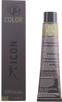 Farba do włosów Icon Ecotech Color Naturalna 6 Dark Blonde 60 ml (8436533671660)