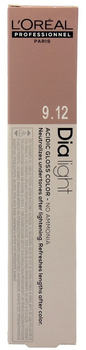 Фарба для волосся L'oreal Professionnel Dia Light 9.12 Very Light Ash Blonde 50 мл (3474637004743)