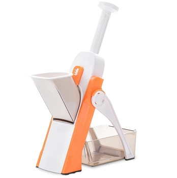 Ручна овочерізка-мультислайсер для овочів та фруктів Brava Spring Slicer 3 леза (2104618551)