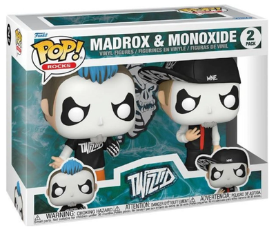 Zestaw figurek Funko Pop! Rocks Twiztid Madrox i Monoxide 9.5 cm 2 szt (889698614467)