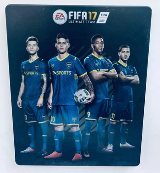 FIFA 17 Ultimate Team + Steelbook, русская версия - диск для PlayStation 4, Б/У