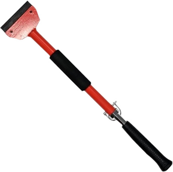 Skuwacz udarowy teleskopowy YATO do usuwania twardych zapraw 58-82 cm, ostrze stalowe 10 cm (YT-52850)