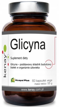 Амінокислота Kenay Glycine 60 капсул (5900672155259)