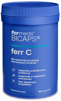 Мінерали Formeds Bicaps Ferr C 60 капсул (5903148622248)