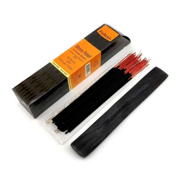 Благовония с деревянной подставкой Tulasi Stress Relief 40 аромапалочек (DN34399)