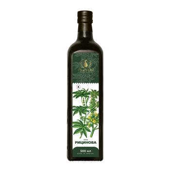 Касторовое масло холодного отжима Craft Oil 500 мл (2445264228)