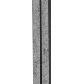Декоративная стеновая рейка Sticker Wall PS 2900x120x12 мм Серый (SW-00001752)