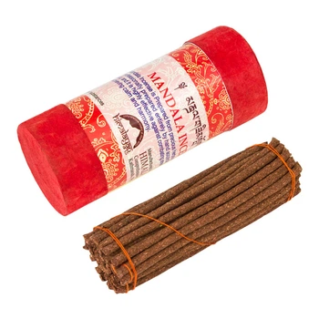 Благовония Тибетские Himalayan Incense Mandala 10х4х4 см Красный (25328)