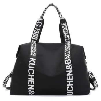 Сумка жіноча через плече Kuchen Italian Bags Чорний 51х15х38 см (id_1039)