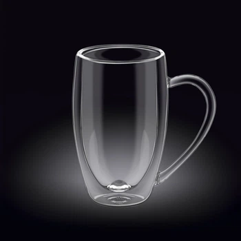 Кружка 400 мл Wilmax Thermo с двойной стенкой 888741 / A WL