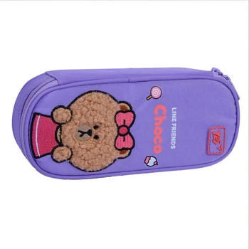 Пенал мягкий Yes PH-30 Line Friends Pretty Choco (533703)