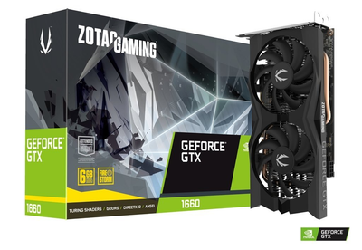 ZOTAC GAMING GeForce GTX 1660 Twin Fan (ZT-T16600K-10M)