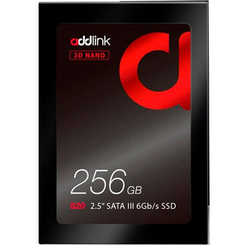 внутренний SSD накопитель addlink S20 256 GB (AD256GBS20S3S)