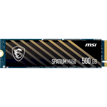 внутренний SSD накопитель MSI Spatium M450 500GB M.2 NVMe (S78-440K220-P83)