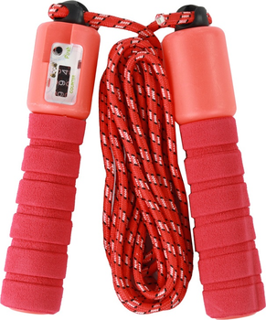Skakanka LEAN Toys z licznikiem 275 cm 17407 Red (5905991002734)