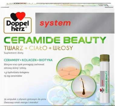 Suplement diety Doppelherz System Ceramide Beauty 30 x 25 ml (4009932572704)